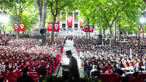Harvard University Commencement Ceremony